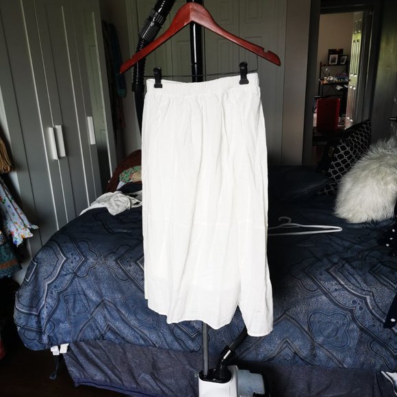 Resort Cotton Linen Top & Skirt Set - Picture 2 of 8